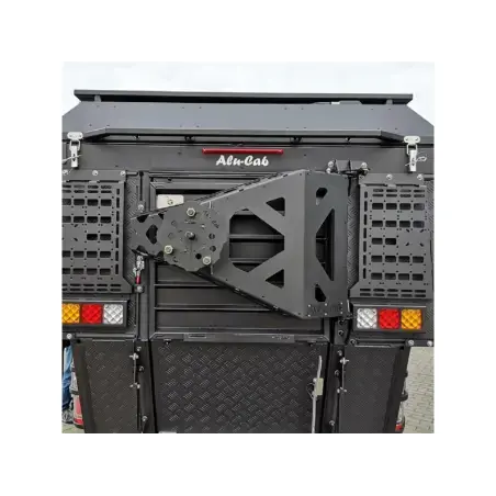 Support de roue de secours sur Hardtop Khaya camper Alu-Cab